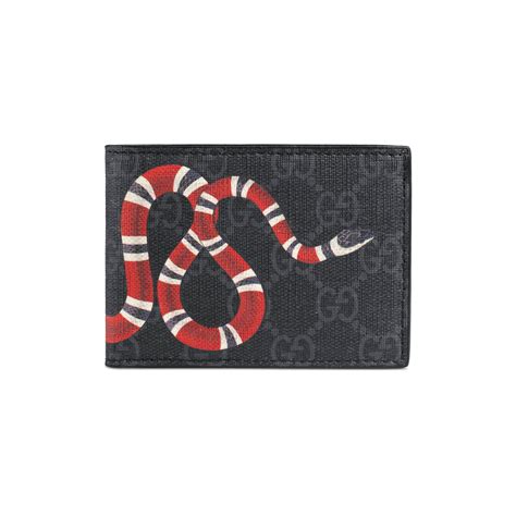 gucci serpent wallet|Gucci wallet snake original.